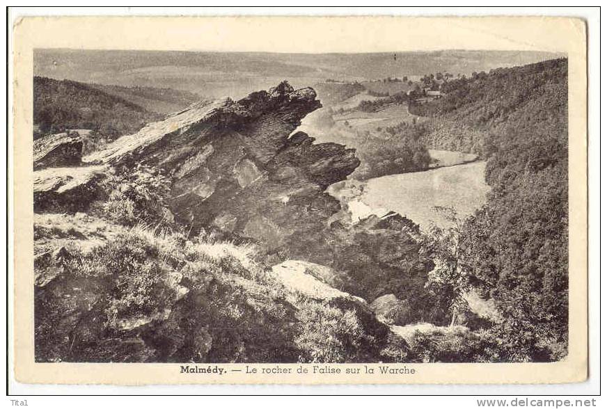 13284 - Malmedy - Le Rocher De Falise Sur La Warche - Malmedy