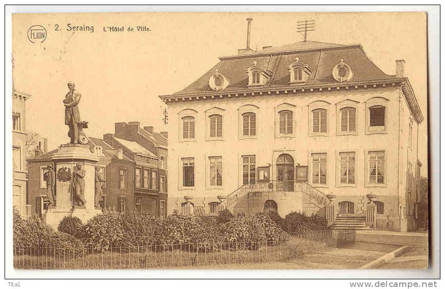13334 - SERAING - L' Hôtel De Ville - Seraing