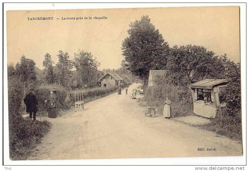 13398 - Tancrémont - La Route Près De La Chapelle - Pepinster