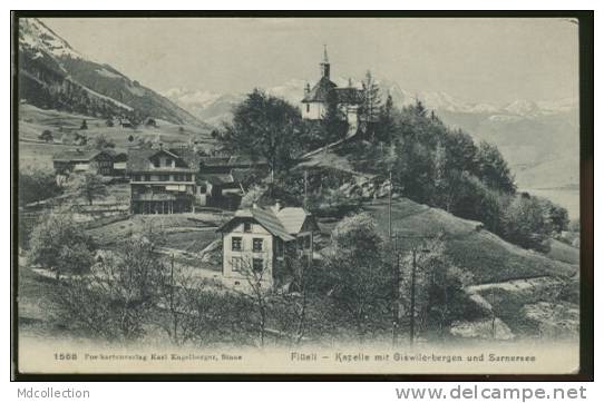 CH FLUELI RANFT /    Kapelle Mit Giswilerbergen Und Sarnersee    / - Giswil