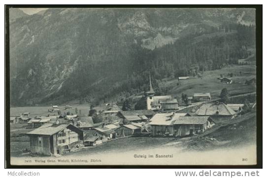 CH GSTEIG /    Gsteig Im Saanetal    / - Gsteig Bei Gstaad