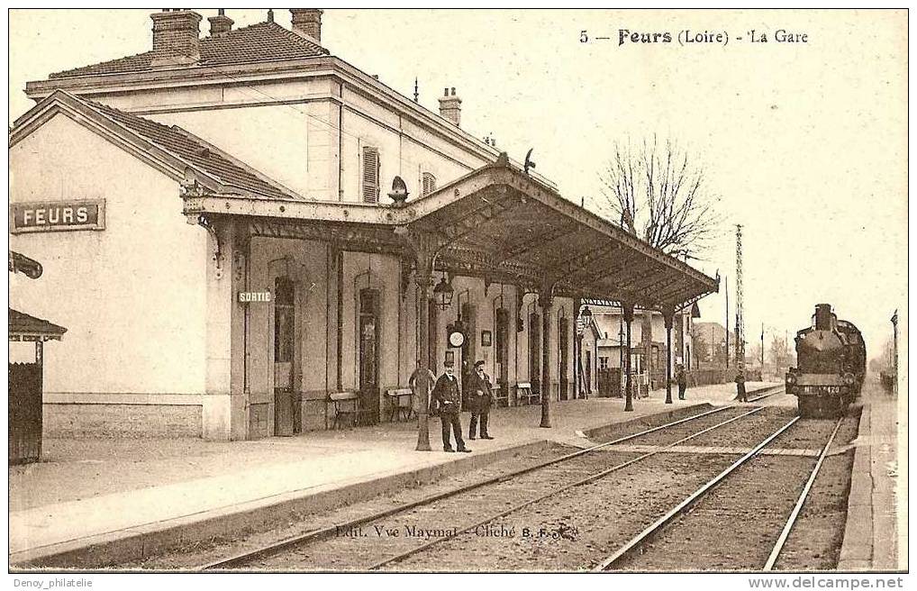 42/ FEURS / LA GARE - Feurs