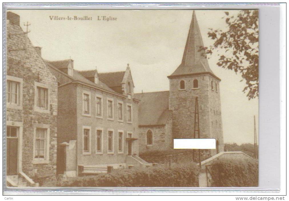 Villers Le Bouillet  Carte ADEPS - Villers-le-Bouillet