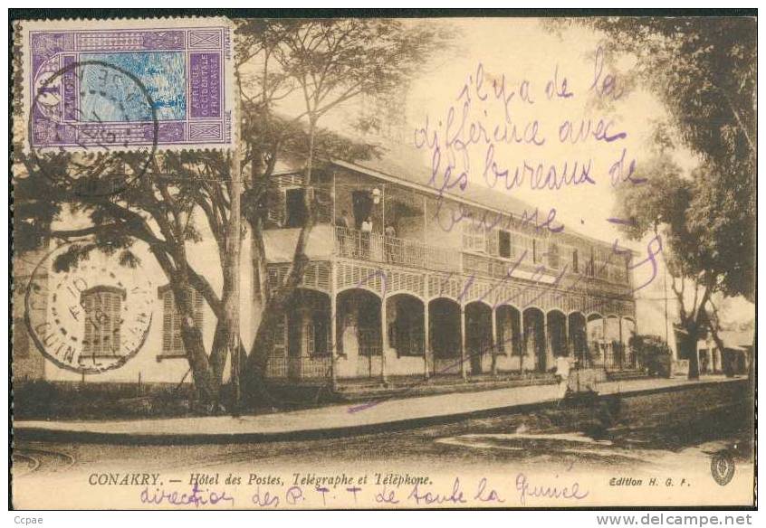 CONAKRY. Hôtel Des Postes, Télégraphe Et Téléphone - Guinea