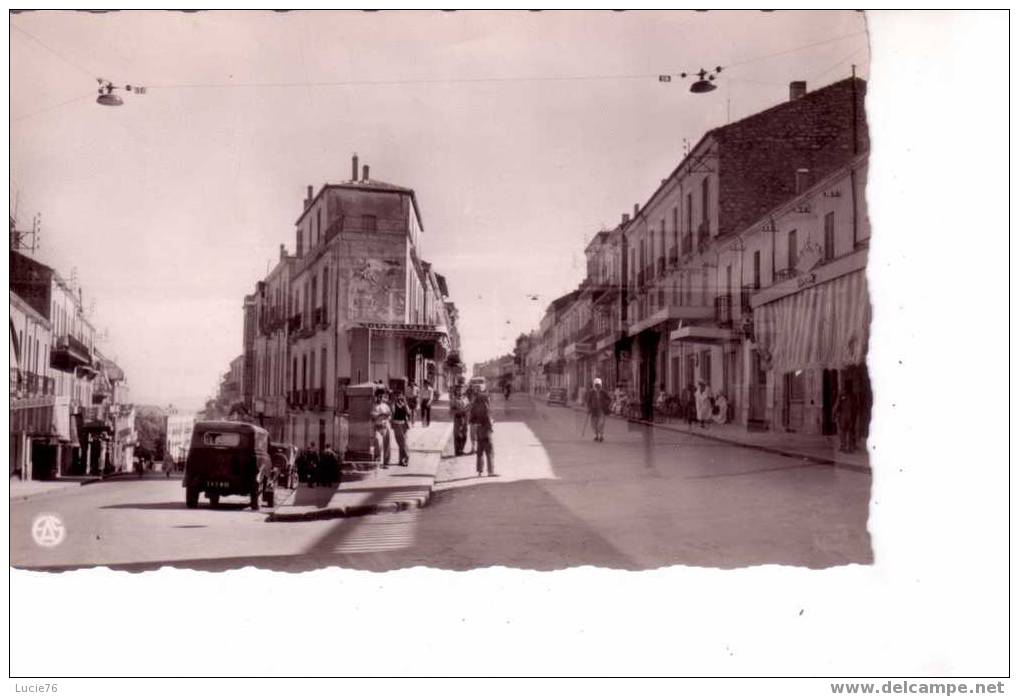 TIARET  -  N° 15  -   Les Rues  BUGEAUD   Et   CAMBON - Tiaret