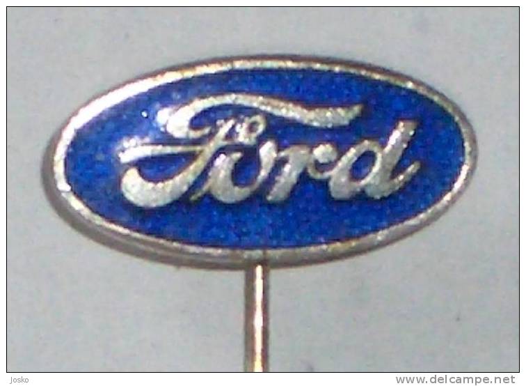 FORD Usa Car * Vintage Enamel Pin Badge Anstecknadel Distintivo Automobile Auto Cars Automovil Voiture - Ford