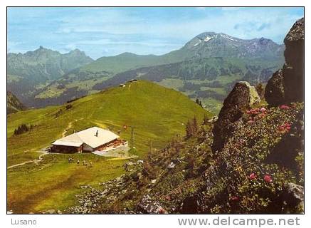 Lenk - Gondelbahn Betelberg - Bergstation Und Restaurant Leiterli - Lenk Im Simmental