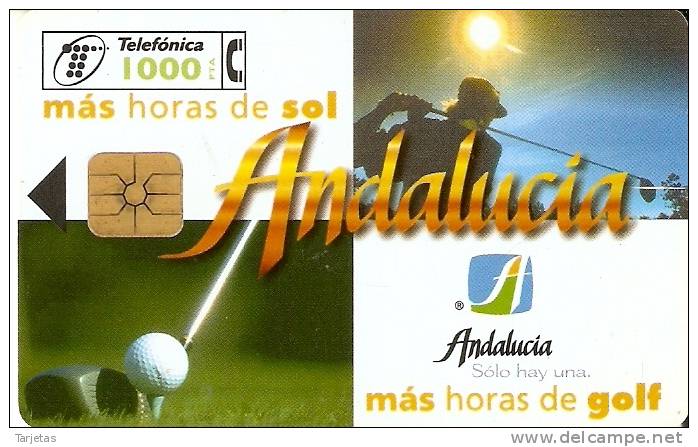 CP-108 TARJETA DE ANDALUCIA DE TIRADA 1300000 - Commemorative Advertisment