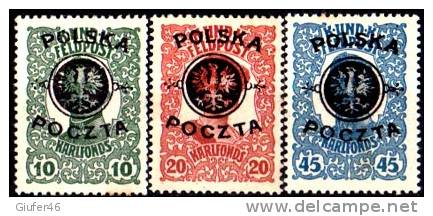 Polonia - Serie Cpl 3 Valori Nuova * - Unused Stamps