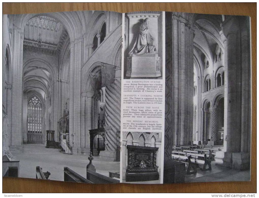 GB.- Book - The Pictorial History Of Durham Cathedral - By The Venerable C.J. Stranks M.A.  M. Litt. 3 Scans - Arquitectura /Diseño