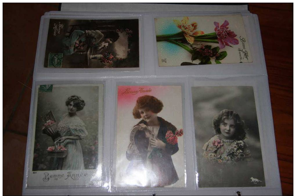 Dans Un Classeur Photo 490 CPA FANTAISIES DIFFERENTES ET DE BONNES QUALITES - 100 - 499 Postcards