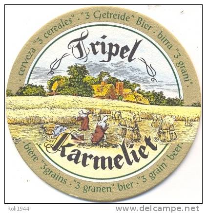 #D08-118 Viltje Tripel Karmeliet - Sous-bocks