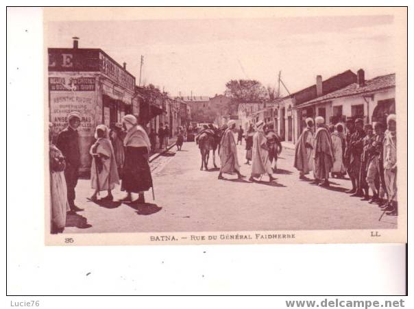 BATNA - Rue De Général Faidherbe - N° 35 - Batna