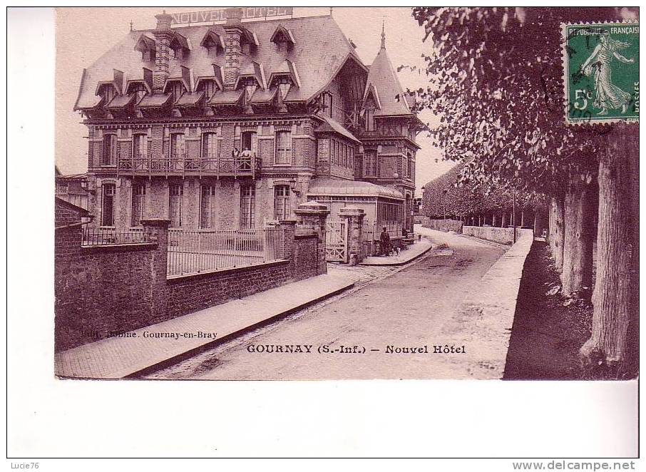GOURNAY -  Nouvel Hôtel - Gournay-en-Bray