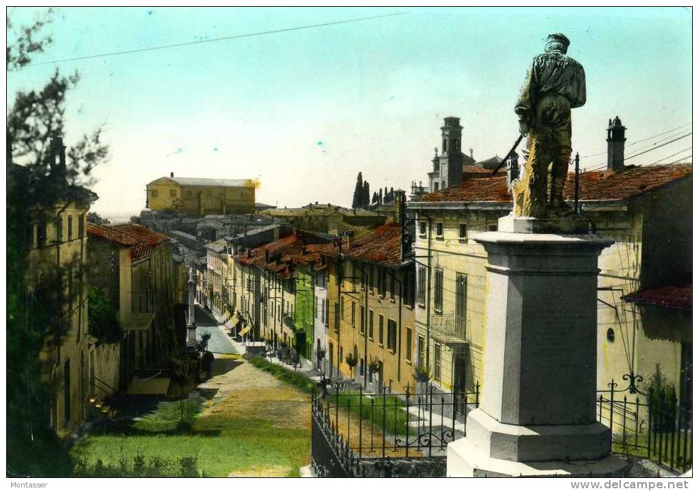 CASTIGLIONE DELLO STIVIERE ( Mantova). Via Grippa. Militare. Vg. Per AFFORI S/fr. Anni ' 60. - Mantova