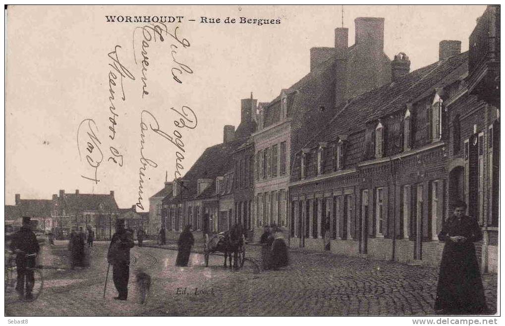 WORMHOUDT RUE DE BERGUES - Wormhout