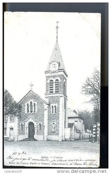 CPA 95-ABLON- L'Eglise- - SUIT-05 - Ablon Sur Seine