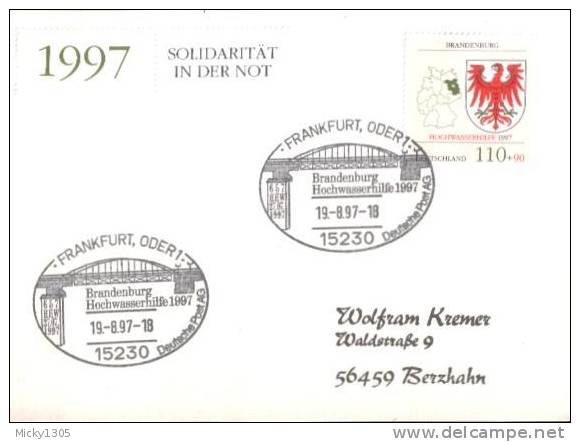 Germany - FDC Mi-Nr 1941 (u111)- - 1991-2000