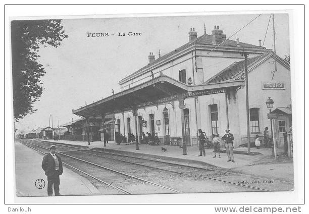 42 // FEURS - La Gare, Vue Intérieure, ANIMEE - Feurs