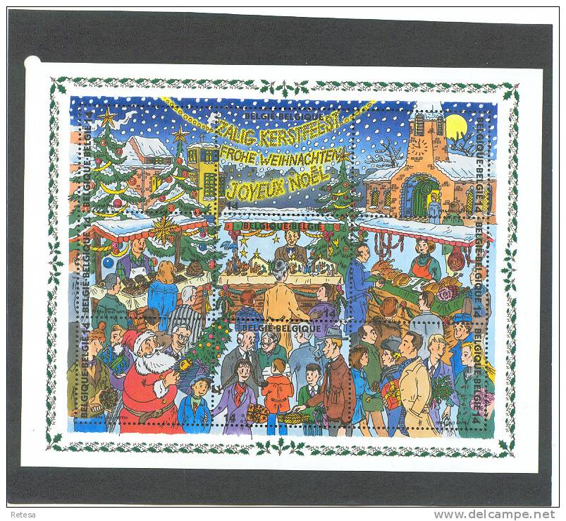 BELGIE  BLOK  73  KERSTMIS  1996 ** - 1961-2001