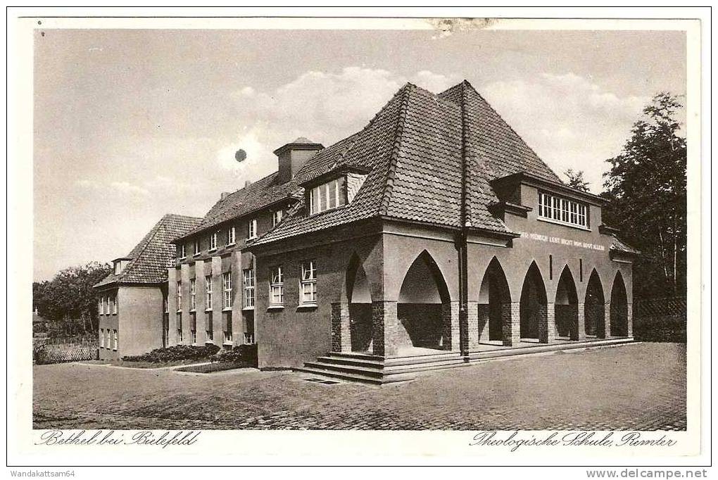 AK 11353 Bethel Bei Bielefeld Theologische Schule Rimter 27.VIII.40 Feldpost Nach 05991 - Bielefeld