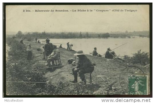 89 TREIGNY/    Réservoir De Bourdon - La Pêche à La "coupure"      / Sport - Treigny