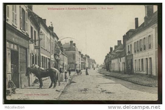 89 VILLENEUVE L'ARCHEVEQUE /    Rue Béard    / - Villeneuve-l'Archevêque