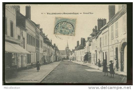 89 VILLENEUVE L'ARCHEVEQUE /    Grand'rue    / - Villeneuve-l'Archevêque