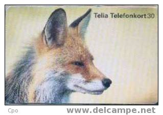 # SWEDEN 60111-225 Fox 30 Orga 02.97 -animal,renard,fox- Tres Bon Etat - Suecia