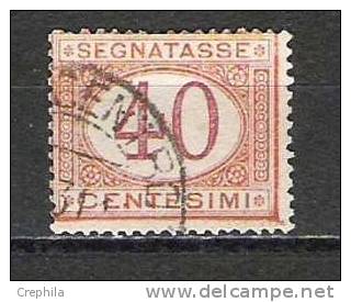 Italie - Taxe - 1870 - Y&T 9 - Oblit. - Strafport