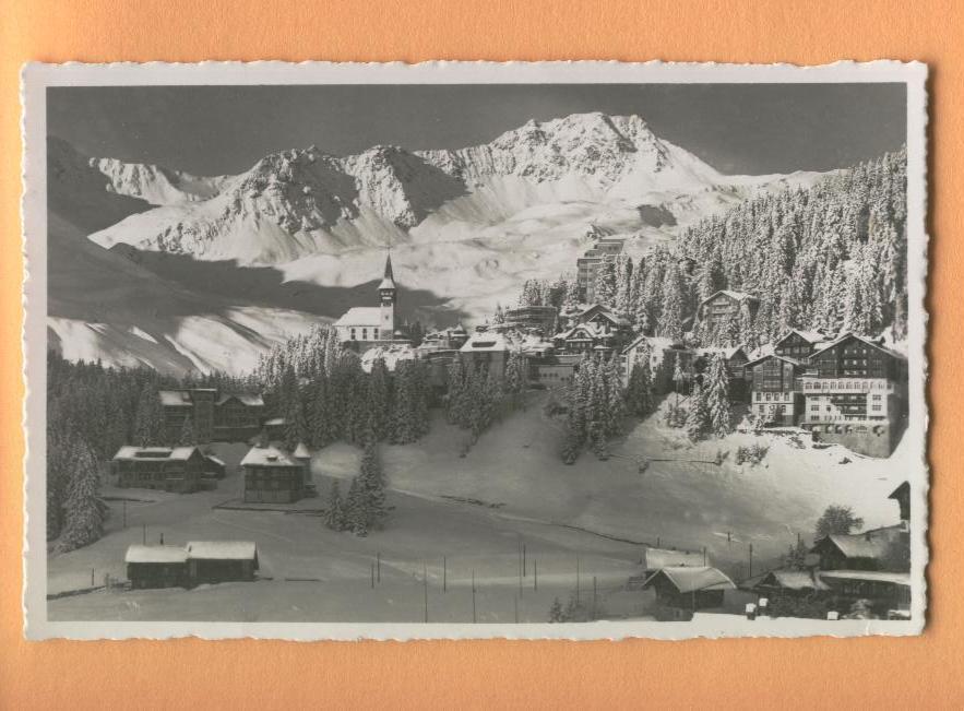 H1276 Arosa Im Schnee Mit Tschirpen. Arosa 1939 N. Schaffhausen. - Arosa