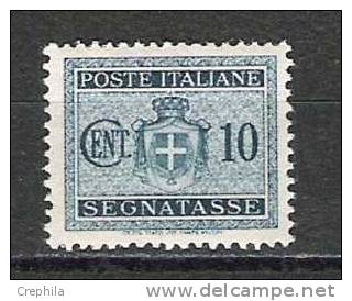 Italie - Taxe - 1945 - Y&T 54 - Neuf ** - Taxe