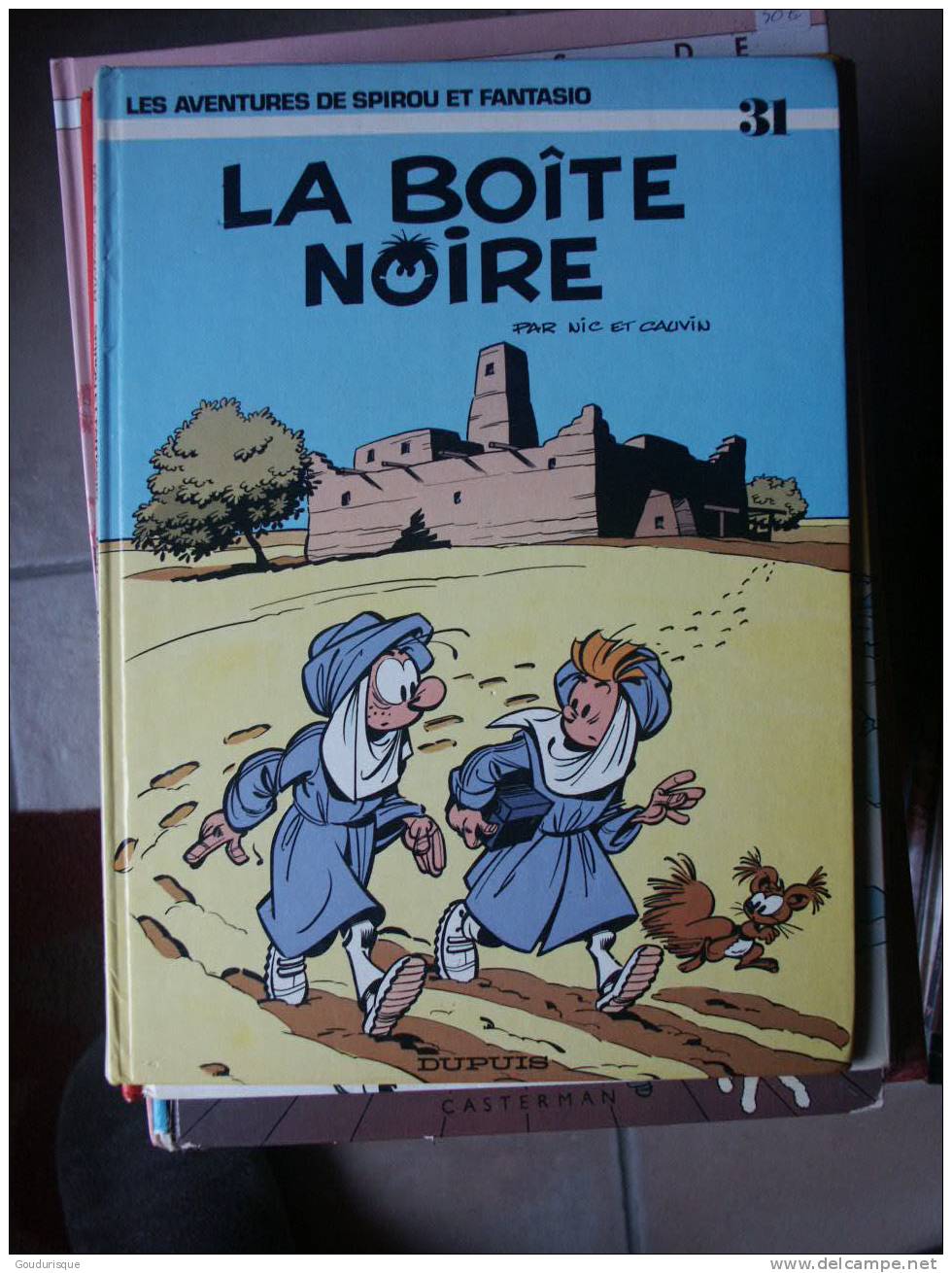 EO SPIROU N°31 LA BOITE NOIRE PARTOUT - Spirou Et Fantasio