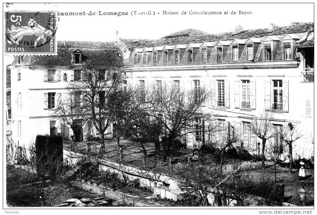 BEAUMONT DE LOMAGNE - Maison De Convalescence Et De Repos - Beaumont De Lomagne