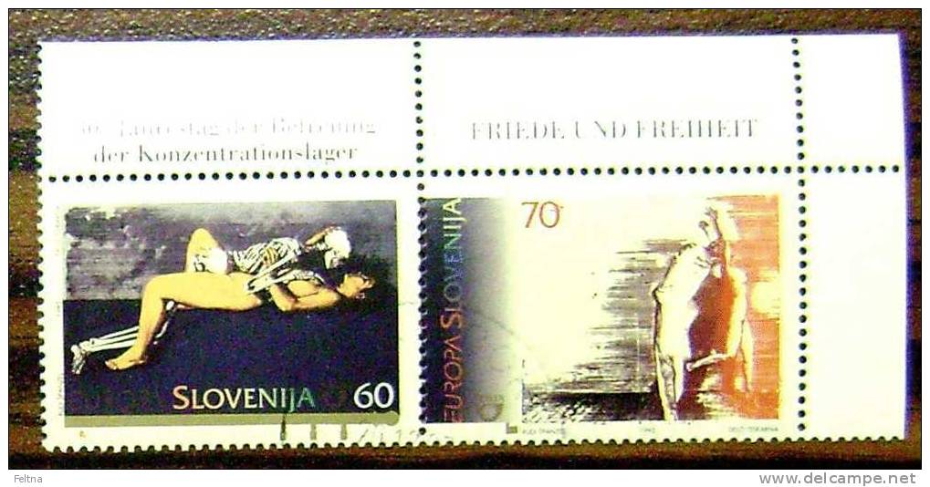 1995 SLOVENIA USED STAMPS EUROPA CEPT DEATH - 1995