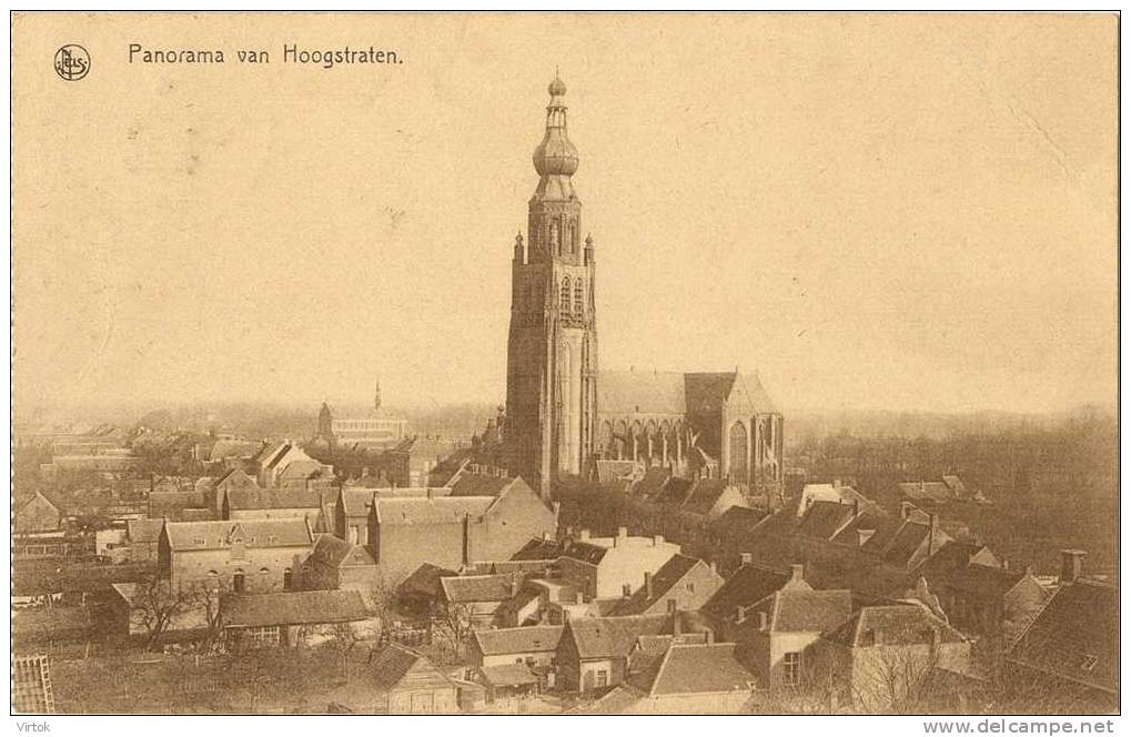 Hoogstraten :  Panorama  ( Geschreven Met Zegel ) - Hoogstraten