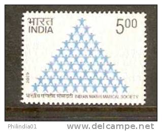 India 2009 Indian Mathematical Society Mathematic Science MNH Inde Indien - Fisica