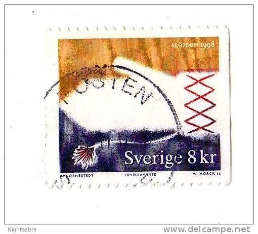 Sweden - 1998 - Handicraft - Lovikka Mitten - SG 1968 - (2812) - Oblitérés