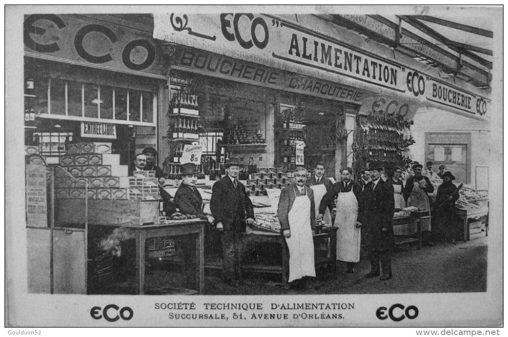 Société Technique D'alimentation Succursale , 51 Avenue D'Orléans - Paris (14)