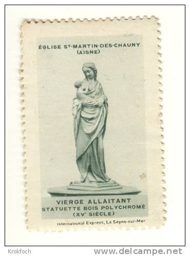 Vignette Eglise Saint-Martin Des Chauny - Aisne - Vierge - église Catholique Religion - Other & Unclassified