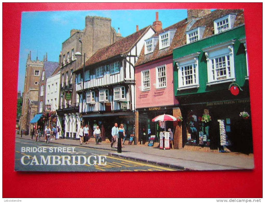 CPM - ANGLETERRE-BRIDGE STREET CAMBRIDGE-CARTE EN BON ETAT - Cambridge