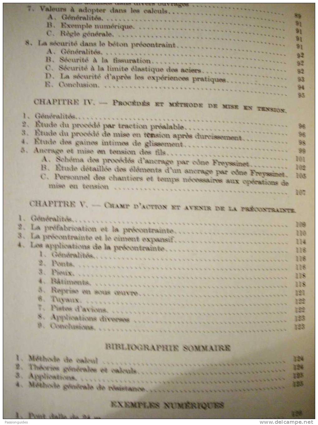 *LE BETON PRECONTRAINT éléments de calcul 1953 (2ème éd.) J. BARETS EYROLLES ETAT NEUF