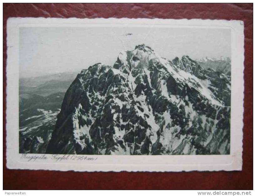 Zugspitze - Luftbild Gipfel - Zugspitze