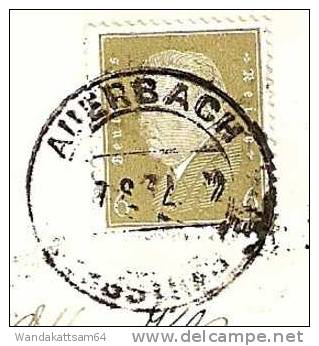 AK AUERBACH A. D. B. CHRISTLICHES ERHOLUNGSHEIM "WALDRUHE"27.8.32. AUERBACH Nach Karlsruhe I. B. - Bensheim