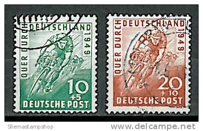 GERMANY AMERICAN/BRITISH ZONE - CYCLE RACE - V1438 - Ciclismo