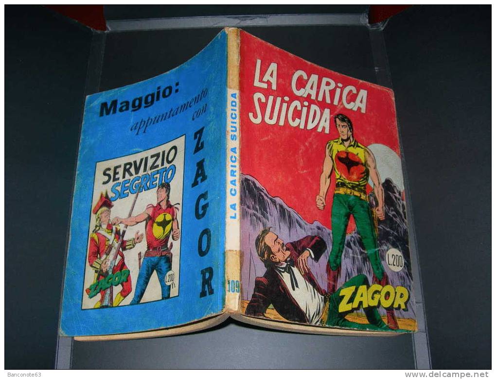 Zagor Zenith Nr. 109 La Carica Suicida. - Zagor Zenith