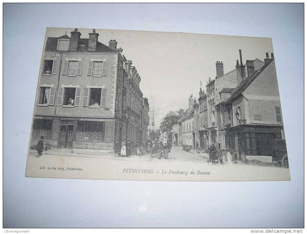 1dfd - CPA  - PITHIVIERS - Le Faubourg De Beauce - [45] Loiret - Pithiviers