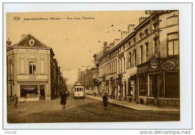 010164  -  Jette-Saint-Pierre  ( Miroir )  -  Rue Léon Théodore - Jette