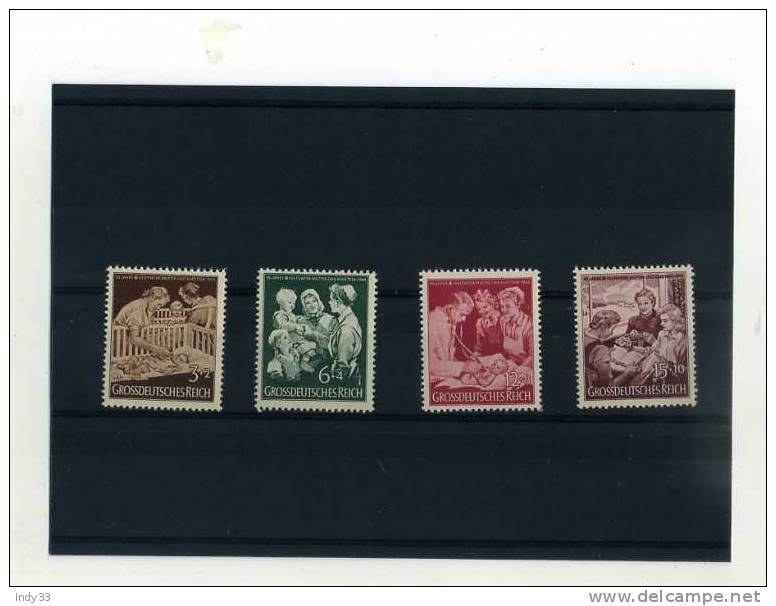 - ALLEMAGNE 1933/45 . SUITE DE 1944 - Unused Stamps