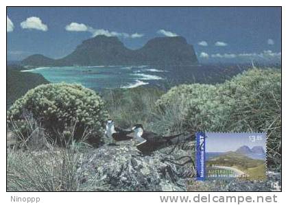 Australia-2007 Island Jewels,$ 3.85 Lord Howe Island NSW    Maximum Card - Maximum Cards